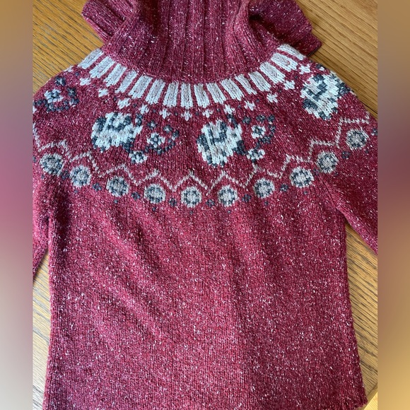 One in One Two-Way Zipper Wool Knit Jacket Size Small - Picture 5 of 12